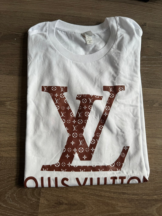 LV printed Tshirt